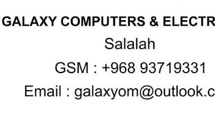 جالاكسي للكمبيوتر - صلالة - +968 9371 9331