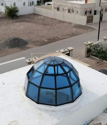مجموعة الشمسة زجاج المنيوم استانلس ستيل - السيب - +968 9569 9612