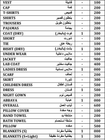 مغسلة البدر المنير - نزوى - +968 9272 2812